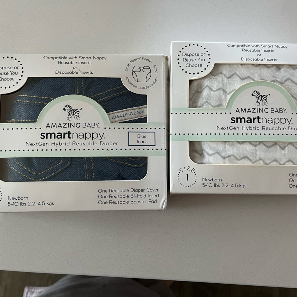 Amazing Babies Smart Hybrid Nappies.
